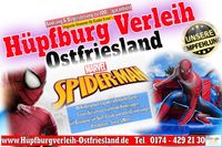 Hüpfburgverleih Ostfriesland | Spiderman, Marvel, Flyer | Niedersachsen & Bremen